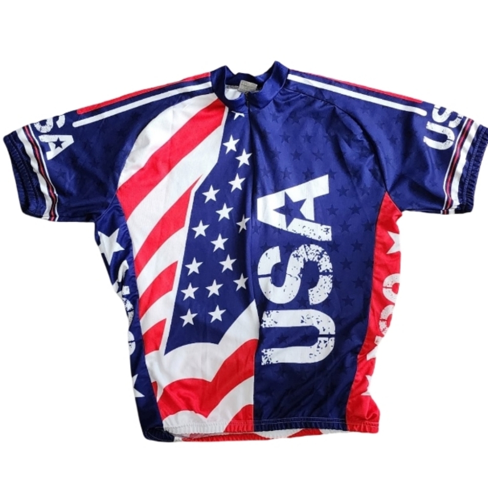 Team USA Cyclist Men'sโ XXL Top